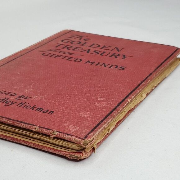The Golden Treasury from Gifted Minds Quotations Saying Excerpts 1909 1st Ed - Picture 3 of 12